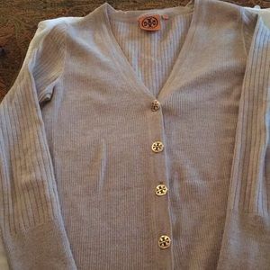 Tory Burch cardigan, size M, 100% merino wool in good condition